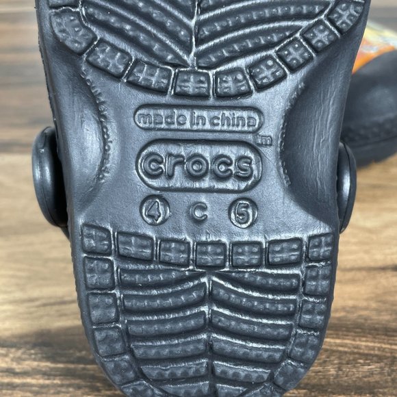 CROCS Classic Star Wars Clog Toddler Boys Size c4/5 Shoes Black Comfort Slip Ons - Picture 11 of 12